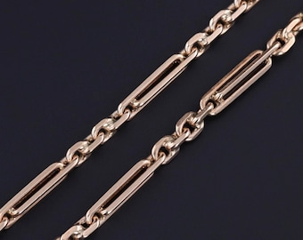 Antique Watch Chain of 9ct Gold