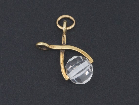 Ice Cube in Ice Tongs Charm | Celebration Charm |