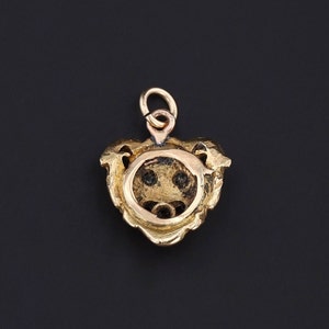 Victorian Gargoyle Charm of 18k Gold image 3