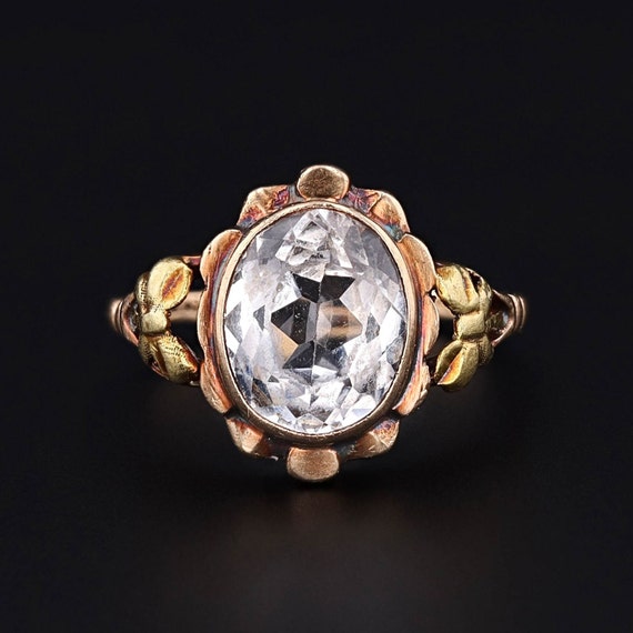 Vintage on sale spinel ring