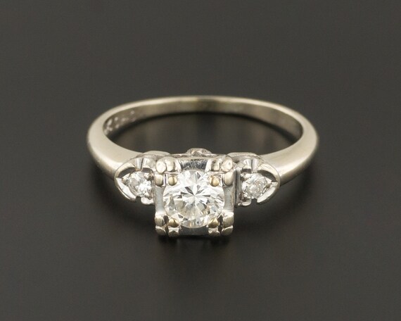 Vintage Engagement Ring | Diamond Engagement Ring