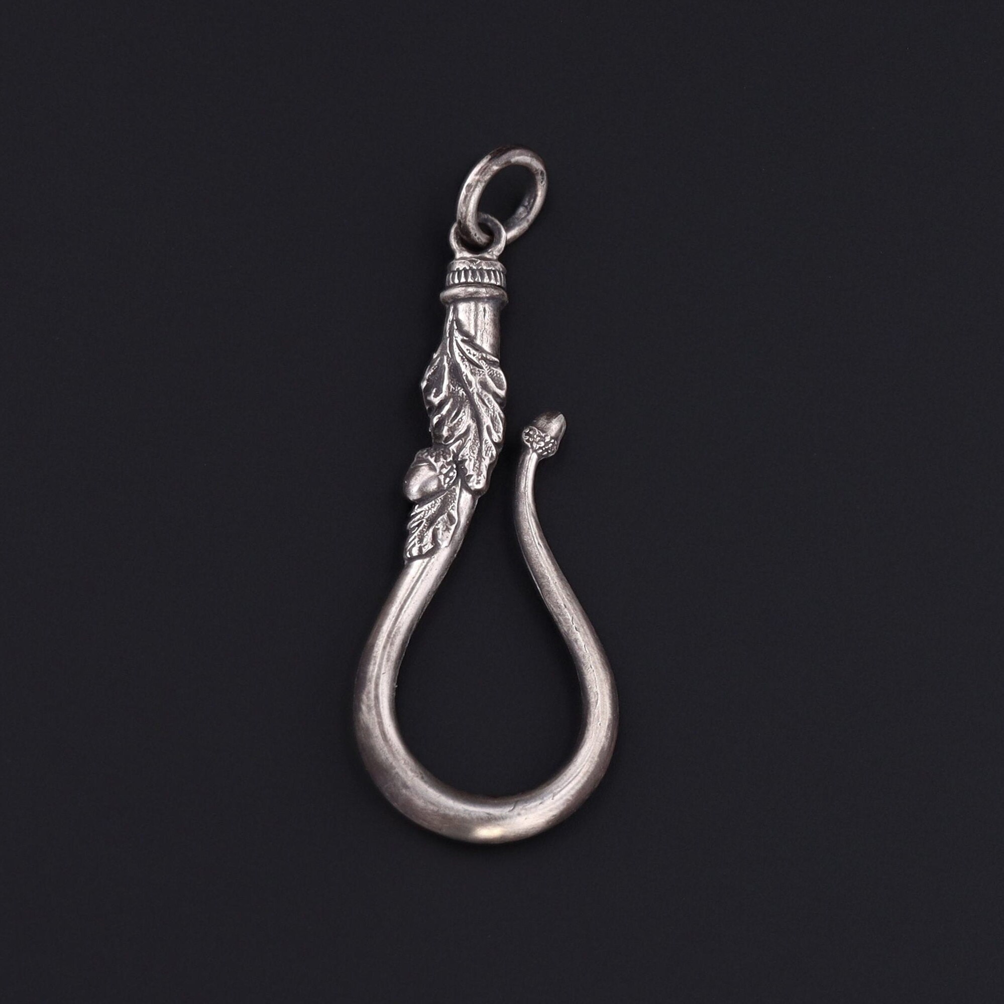 Charm Holder Sterling Silver Pendant or Charm Holder Etsy