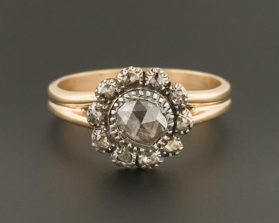 bague diamant fleur ancienne bague diamant fleur ancienne