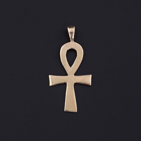Vintage ankh necklace deals