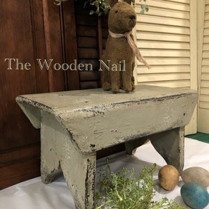 ETWN190 Plantation Stool EPATTERN/PLAN