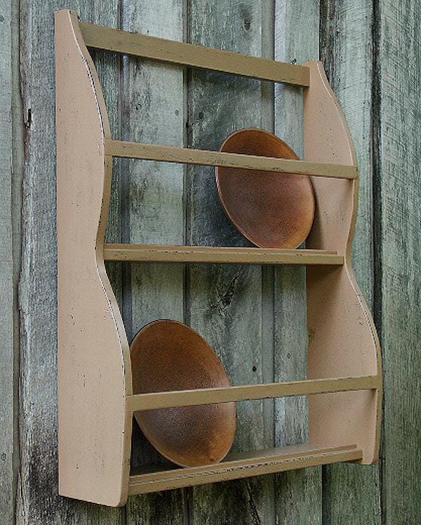 ETWN120 Primitief Schalenrek Plank PATROONPLAN