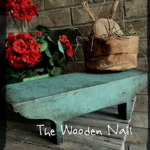 ETWN133 Primitive Pint size Bench riser EPATTERN  pdf file