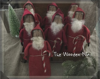ETBC165 Prim Santa Ornament E-Pattern