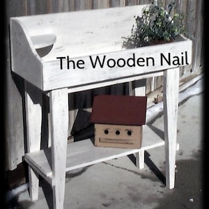 WN112 Primitivt bänkskåp MÖNSTER/PLAN