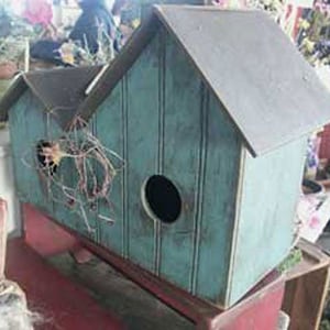ETWN151 Primitive Birdhouse Pattern/Plan