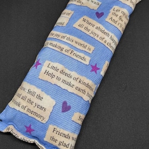 Kind Words Herbal Eye Pillow: Organic Flaxseed, Aromatherapy