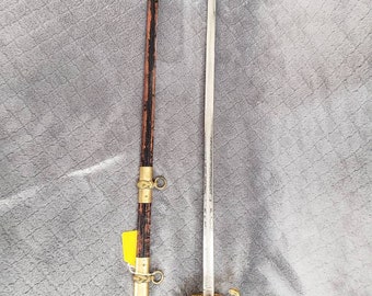 Late 1800's Naval Officer Sword