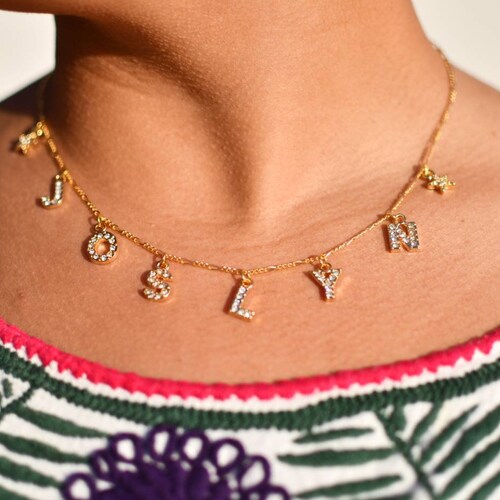 Etsy Shiori Necklace Custom Name 