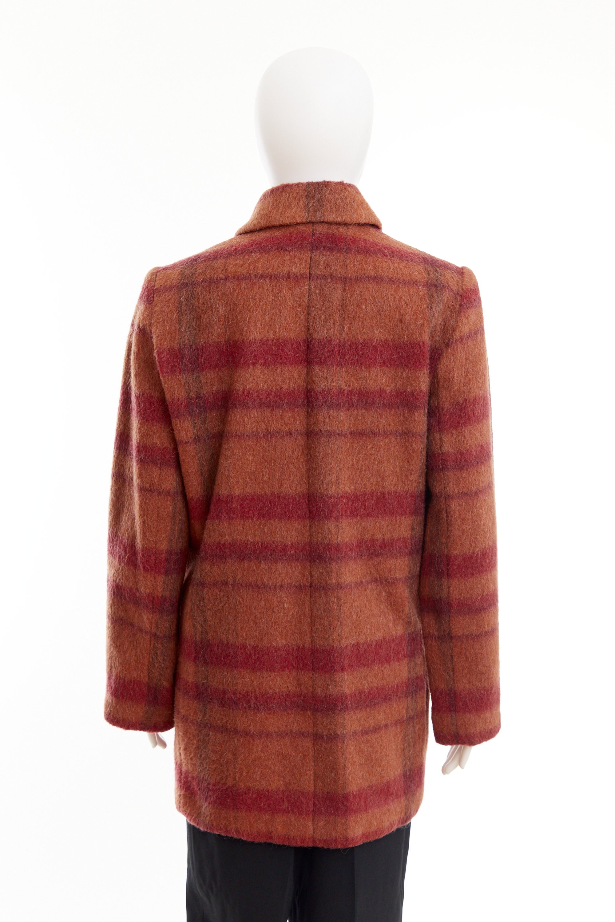 Mohair & Wool Plaid Jacket / Vintage 90's L'officiel Etsy Canada