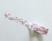 Pink Cherry Blossom Washi Tape, Sakura Planner Washi, Romantic Floral Washi, Pink Shabby Chic Washi, Masking Tape, Japanese Decorative Tape