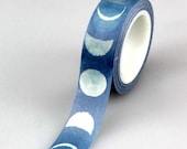 Moon Phase Washi Tape, Moon Satellite Planet Planner Washi, Space Decorative Tape, Crafting Tape, Gift Wrapping, Party Supplies