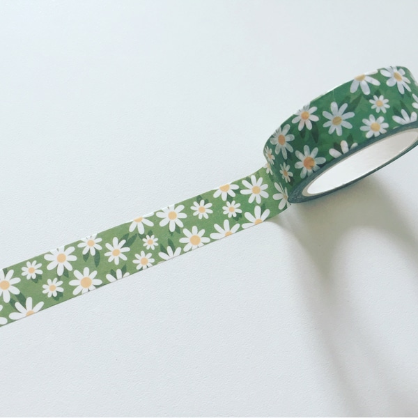 Daisy Washi Tape Etsy