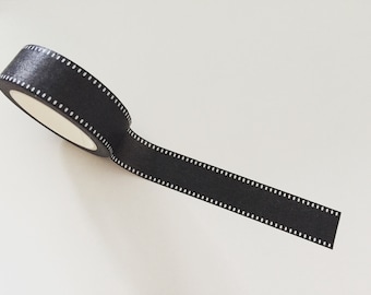 Photo Film Roll Washi Tape: Retro Planner Scrapbook Deco
