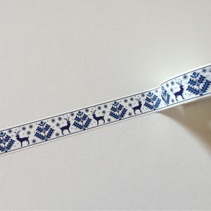 Washi-tape met Scandinavisch patroon, Scandinavische folk planner Washi, knutseltape Scandinavisch patroon, afplaktape, voorraad scrapbooking, decoratietape