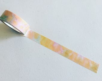 Pastel Watercolor Washi Tape: Shabby Chic Crafting Tape
