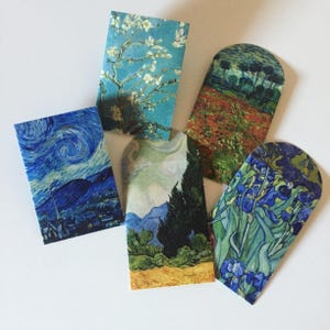Van Gogh Art Small Envelopes, Impressionist Landscape Art Envelopes, Wedding/Party Favour Envelopes, Art Lover Gift Envelope, Gift Wrapping