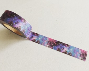 Nebula Galaxy Washi Tape: Cosmos Planner, Scrapbook Tape