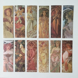 Belle Epoque Sticker Set, Vintage Art Nouveau Stickers, Jugendstil Stickers, Scrapbooking Stickers, Card Embellishment, Art Lover Gift image 5