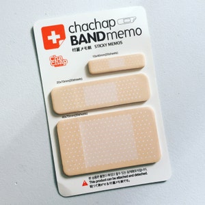 Band Aid Sticky Notes, Medical Plaster Sticky Notes, Reminder Notes, Memo Pad Stickers, Planner Page Marker Stickers, Doctor/Nurse Gift