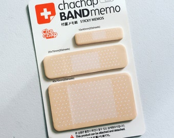 Band Aid Sticky Notes, Medical Plaster Sticky Notes, Reminder Notes, Memo Pad Stickers, Planner Page Marker Stickers, Doctor/Nurse Gift