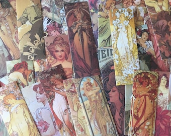 Ensemble d’autocollants Belle Epoque, autocollants Art Nouveau vintage, autocollants Jugendstil, autocollants scrapbooking, embellissement de cartes, cadeau d’amateur d’art