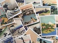 Japanese Ukiyo-e Stickers: Japan Landscape Stamp Seals