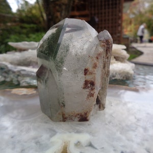 Smokey Quartz with Chlorite Phantom