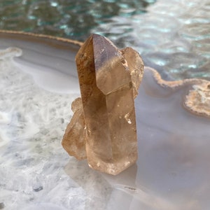 Smokey Quartz Stargazer with Chlorite Phantom