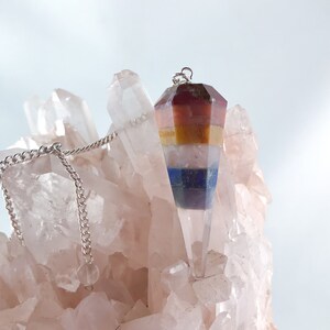 Gemstone Chakra Pendulum