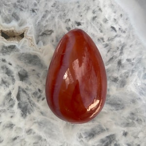 Carnelian Agate Egg