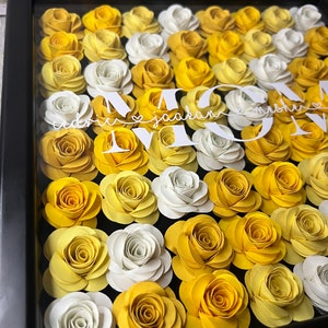 Personalized Flower Shadow Box – Handmade Keepsake