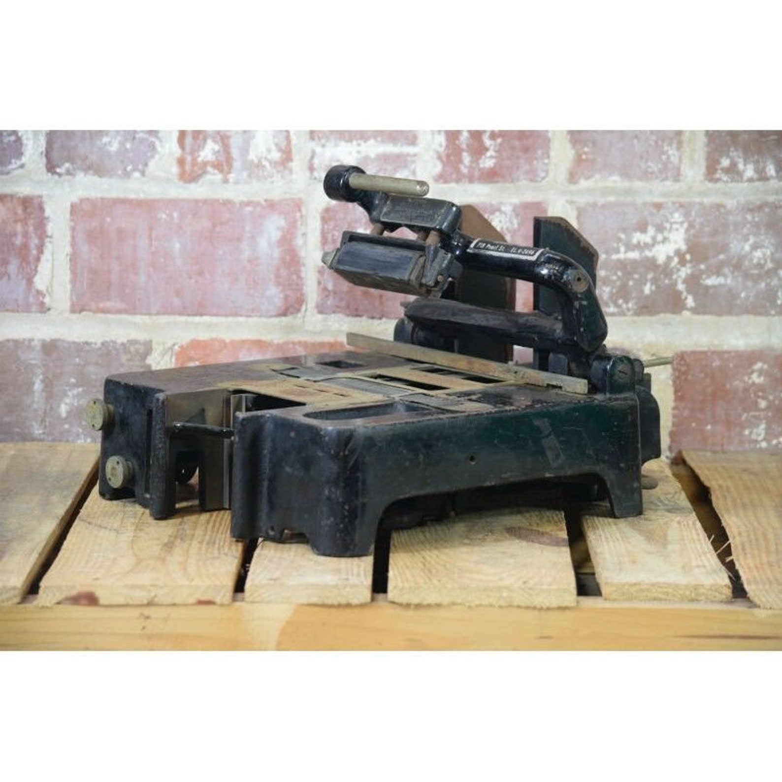 Antique Addressograph Model H3 Embosser Etsy