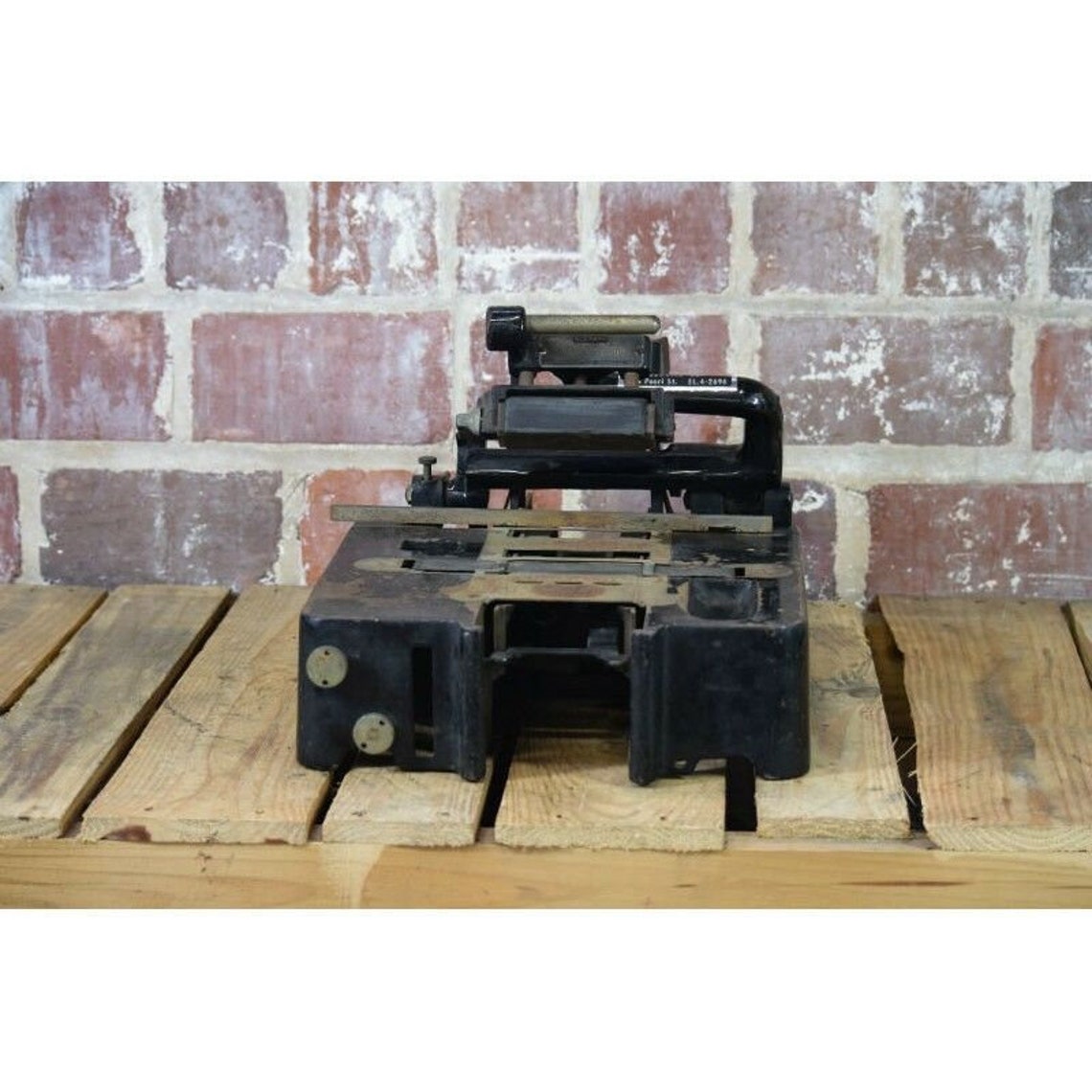 Antique Addressograph Model H3 Embosser Etsy