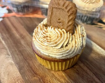 Cupcakes Biscoff – Cupcakes suaves de crema de galleta caramelizada (solo en Nueva York)