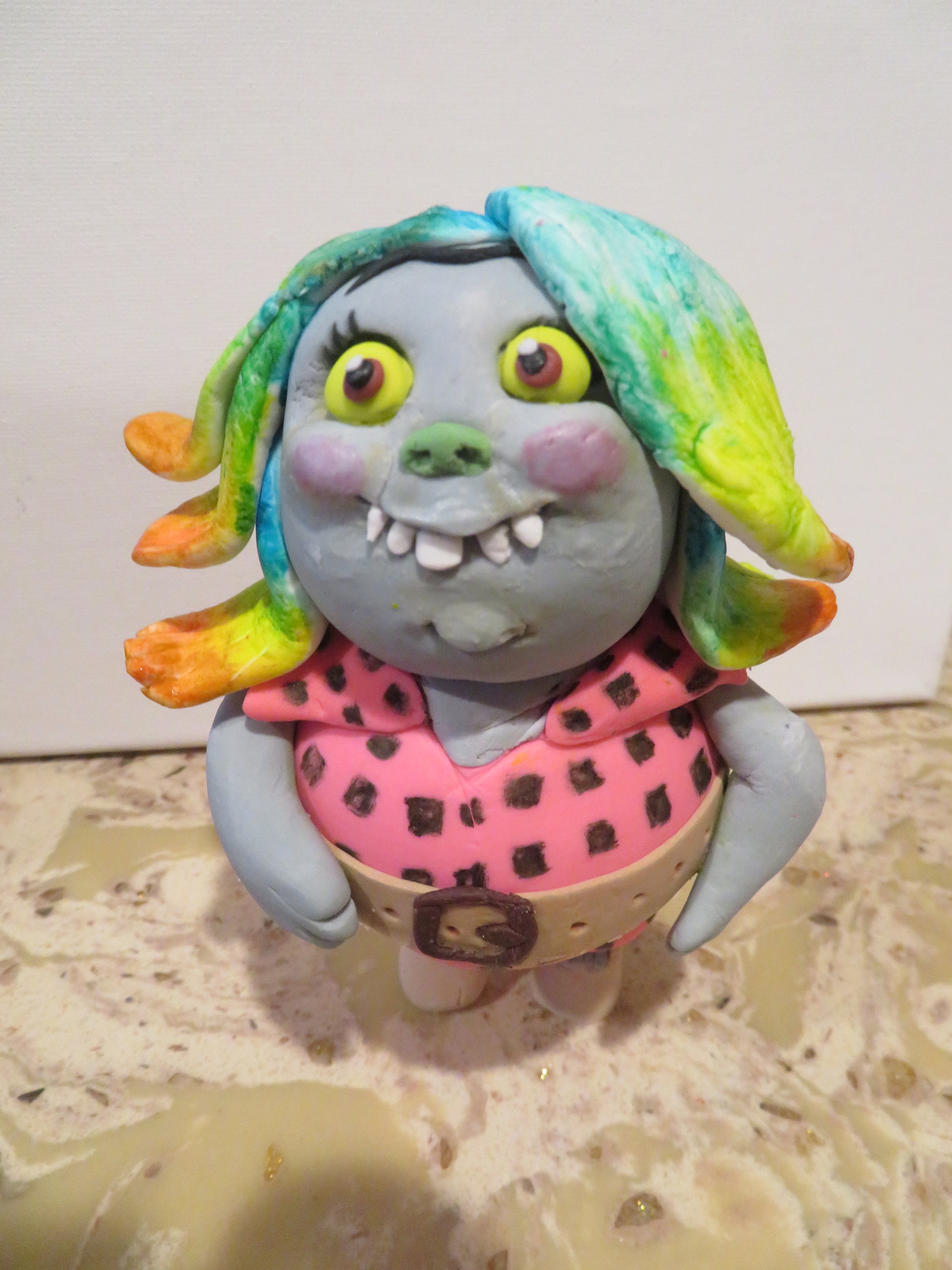 Trolls 36Cm Bridget Bergen Lady Glitter Sparkels Super Soft Plush