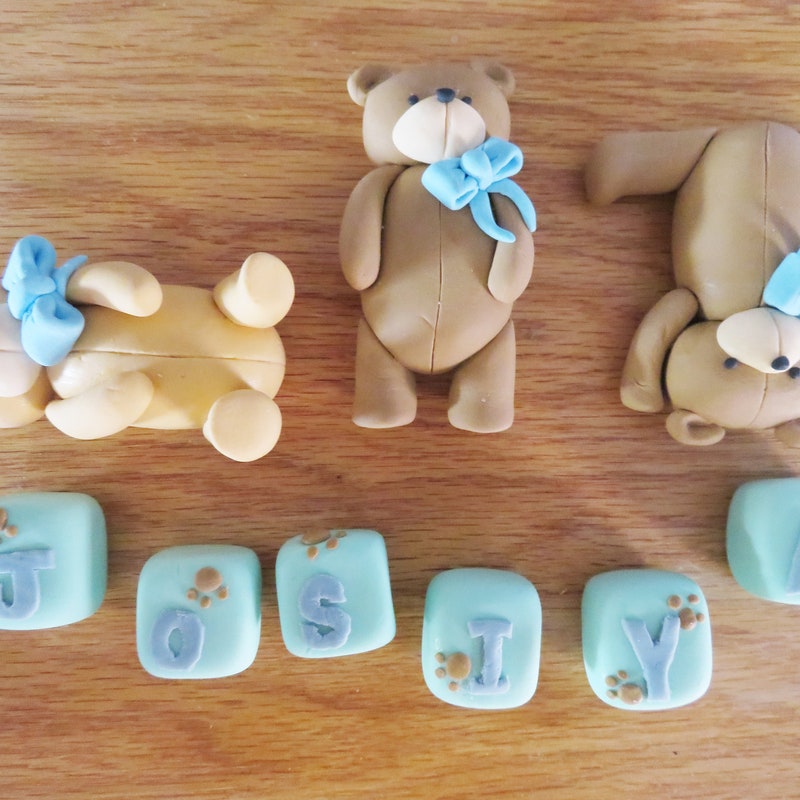 Bear Cake Topper - Etsy