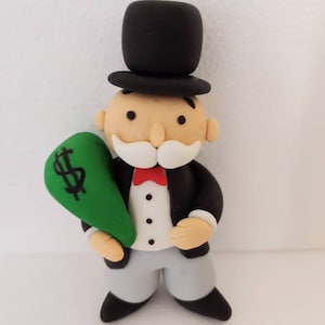 Mr monopoly cake topper