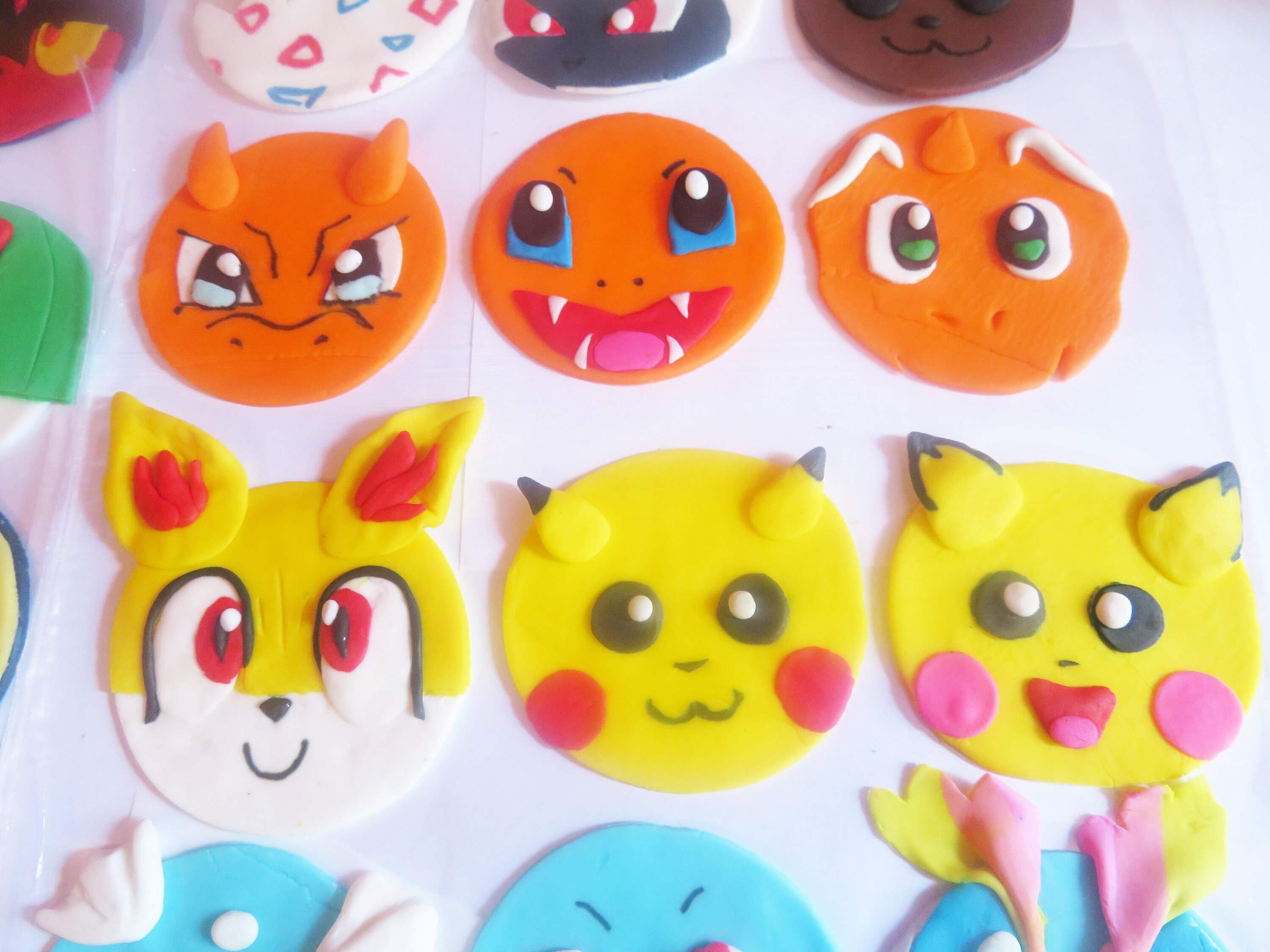 Pokemon Cupcake Toppers Pikachu Charmander Charizard Etsy Ireland