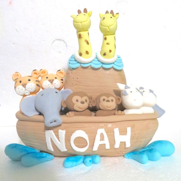 Noah's Ark cake topper