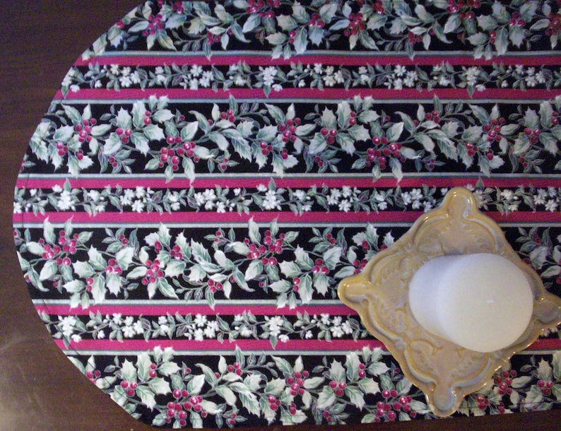 An elegant addition to your dining or decorative experience Reversible for both holiday AND everyday use Table Runner