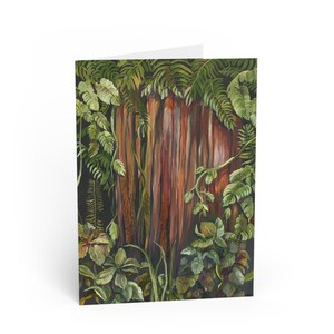 Weelderige natuurwenskaarten: perfect voor verjaardagen, bedankjes of gewoon omdat! Botanische designcollectie, milieuvriendelijke kaarten,