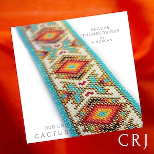Odd Count Peyote Bracelet Pattern Apache Thunderbirds downloading PDF