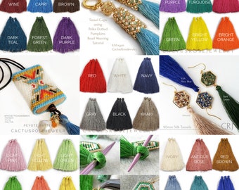 90mm (3.50in) Tassels 30 colors to choose from