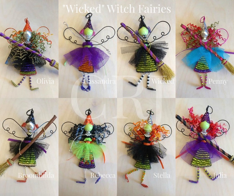 Angels, Witches and Fairies Wire Wrapping Tutorial Instant Download PDF containing over 20 pages of step-by-step photos and instruction image 8