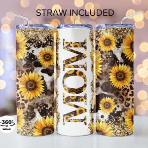 Sunflower 40 ounce engraved stainless steel tumbler – Thistle Dew Crafts